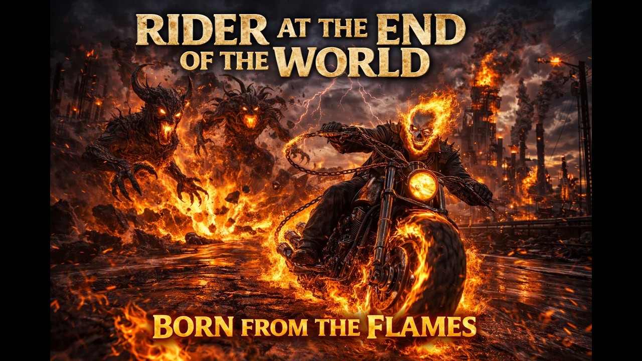 Rider at the End of the World – Born From the Flames | Эпический гимн хэви-метала