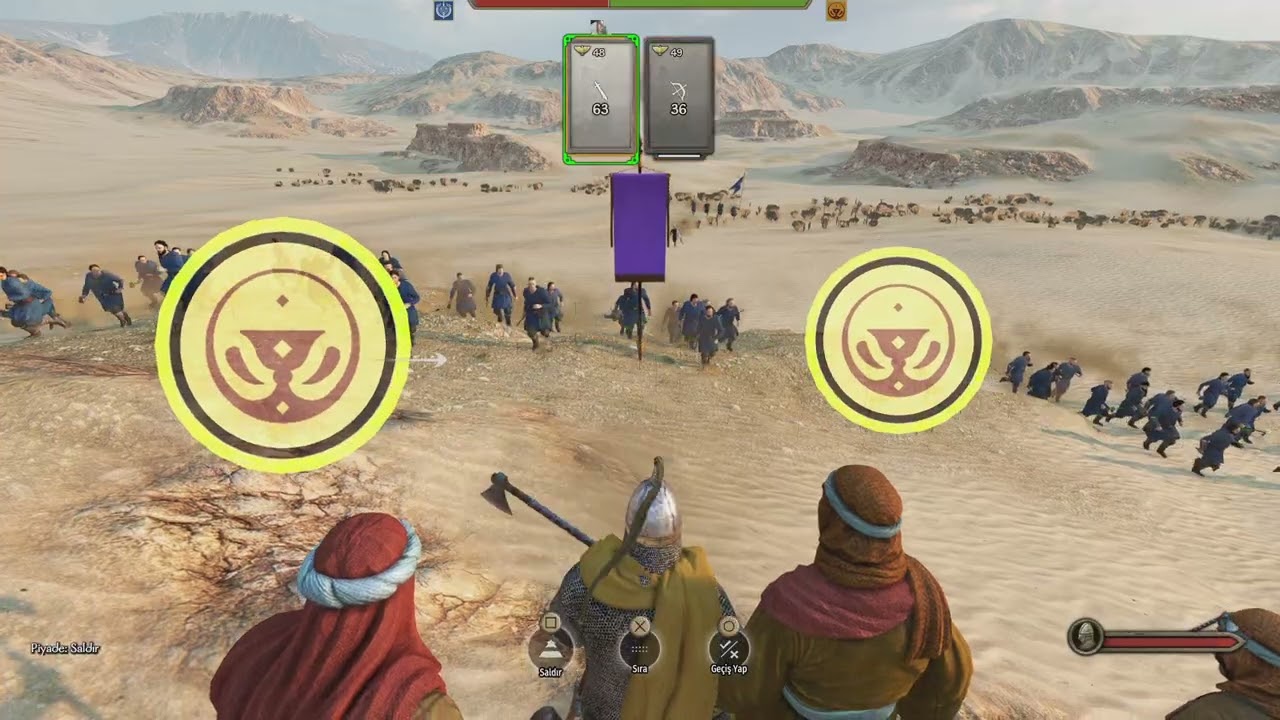 Mount & Blade II: Bannerlord acemi savaşı aseray vs imparatorluk