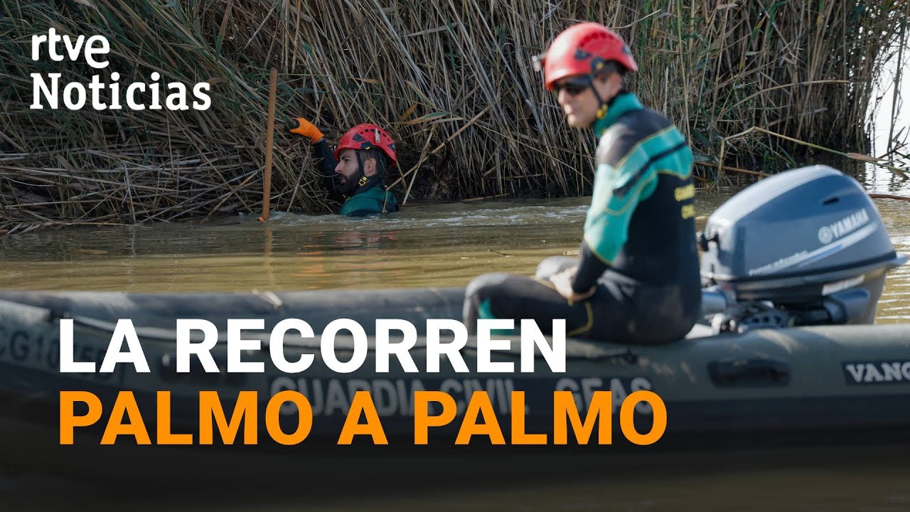 DANA: BUZOS, DRONES y PERROS rastrean la ALBUFERA en BUSCA de los DESAPARECIDOS | RTVE