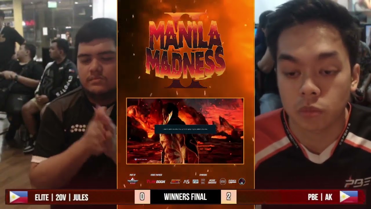 ELITE | 20V | Jules vs PBE | AK - Manila Madness 2 - Winners Final
