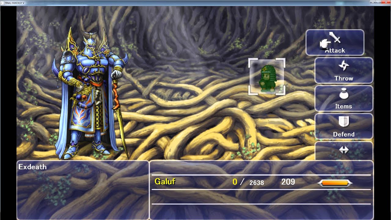 Final Fantasy V - Galuf's Last Stand