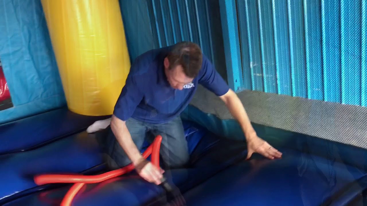 How to setup, operate and take down a bounce house
