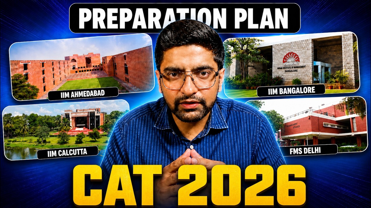Crack CAT in 7 Months... Complete VARC, DILR, Quant Strategy