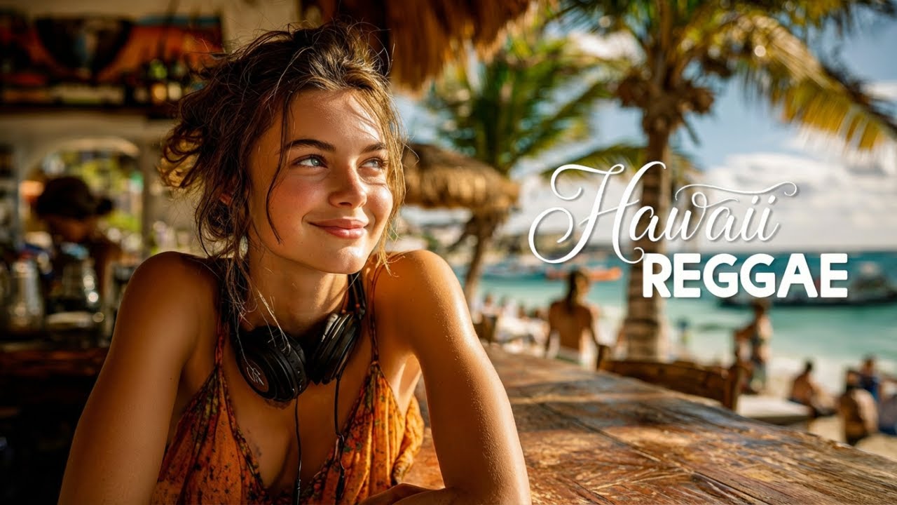 🍍 Tropical Island Reggae Vibes – Relaxing Hawaiian Tunes for Happiness 🌴