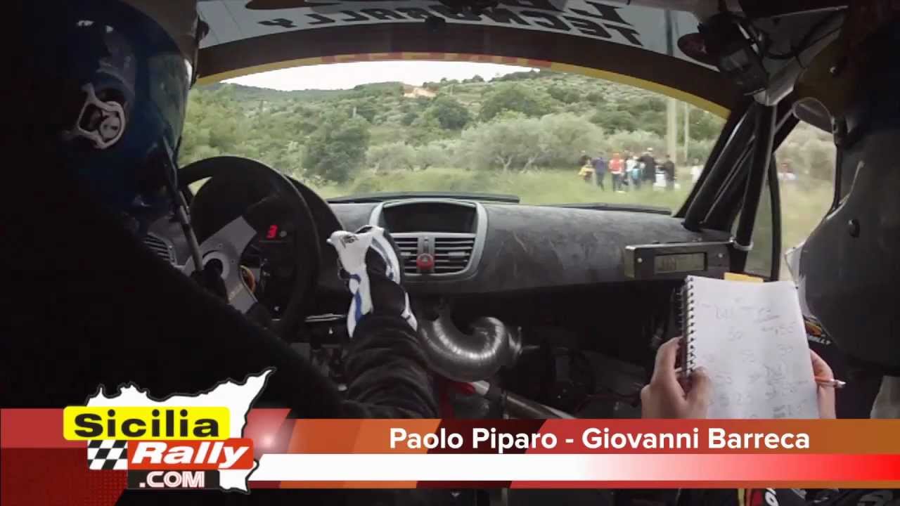 Piparo - Barreca al 2° Rally Valle del Platani