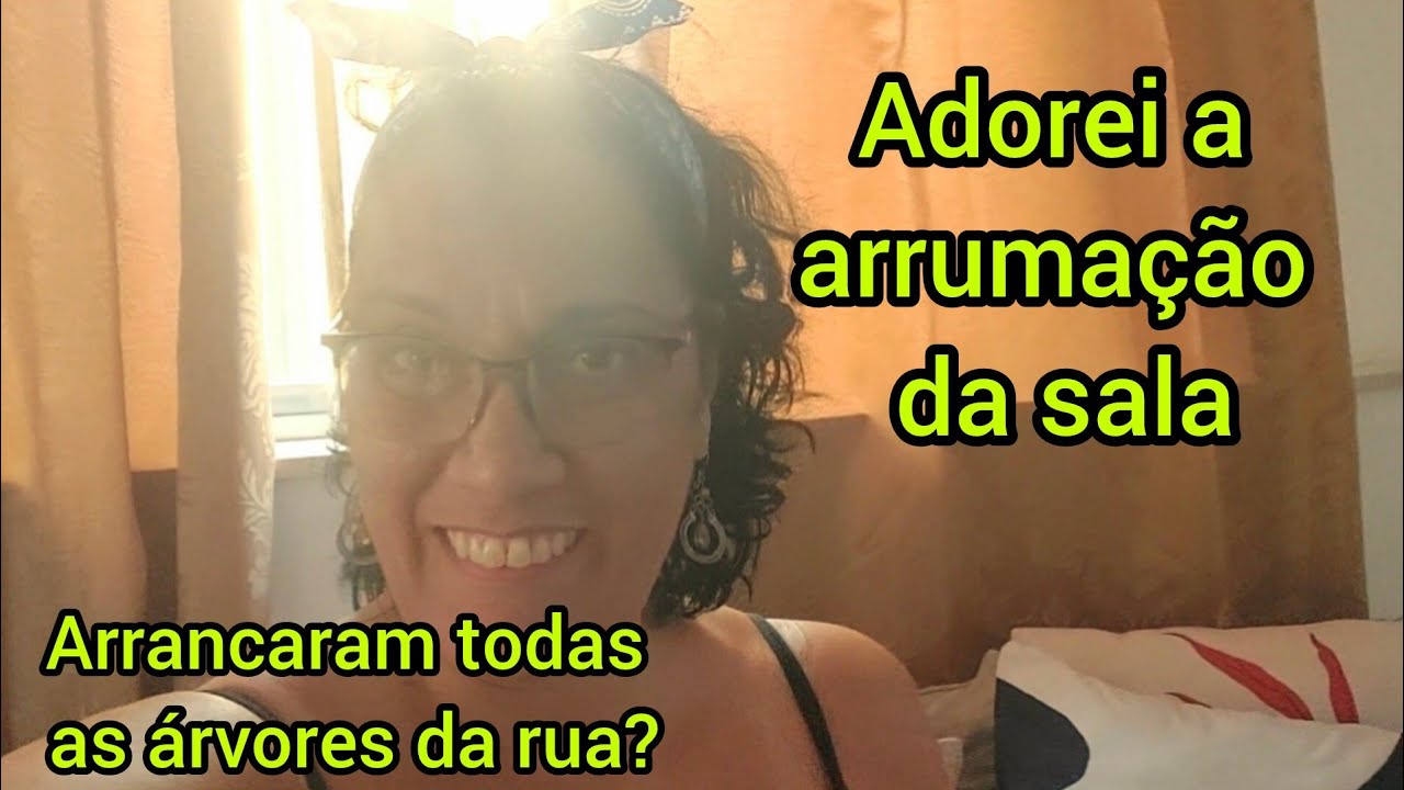 Adorei a arrumação da sala
