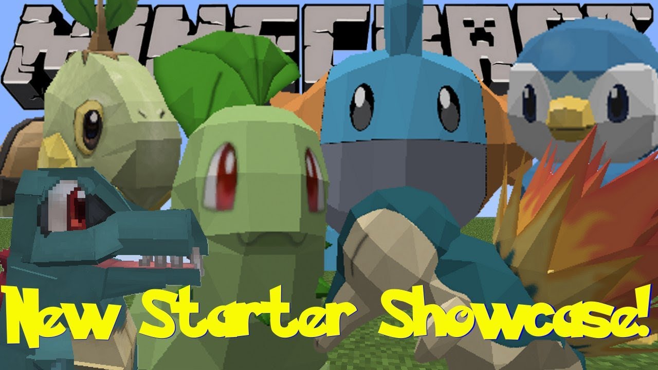 Pixelmon 2.5 Update For Minecraft 1.6.4 - New Starters And Shiny Starters + New Starter Menu!