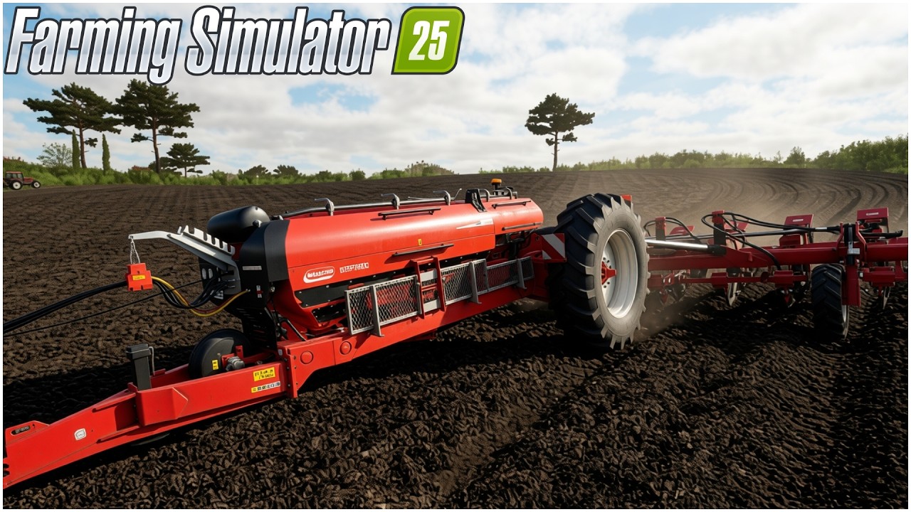 ITALIA MEDITERRANEA FS25 #21 - PIANTATRICE E SPARGIFERTILIZZANTE GASPARDO - GAMEPLAY ITA