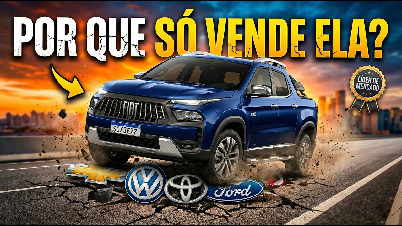 NOVA FIAT TORO 2026 EM DETALHES - MAIS EQUIPADA, NOVO MOTOR DIESEL E L&Iacute;DER DE VENDAS!