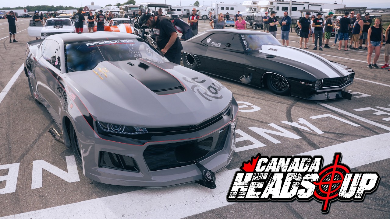 Canada Heads Up Pro Drag Racing w/ Street Outlaws | Murder Nova, Ryan Martin and Jeff Lutz | Day 1