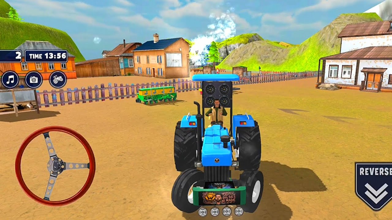 Indian Farm Simulator 3D - Blue Truck Driving - Android GamePlay 