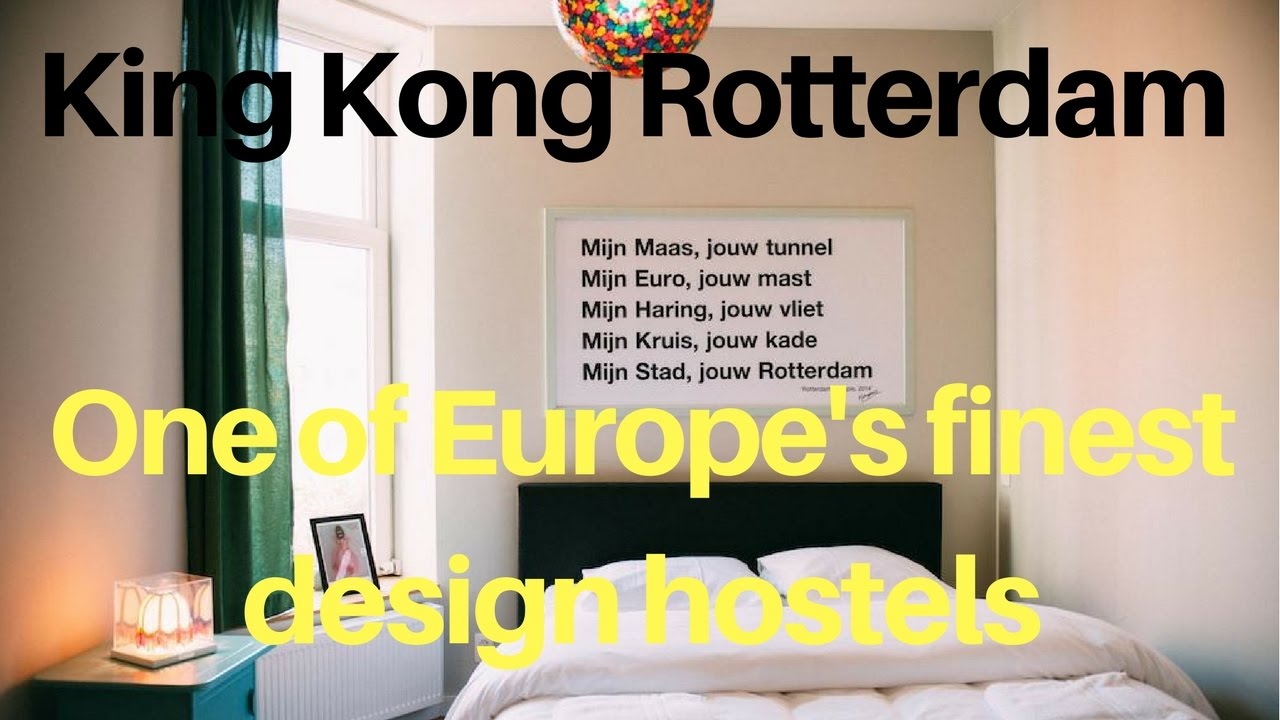 King Kong Rotterdam: One of Europe's finest design hostels