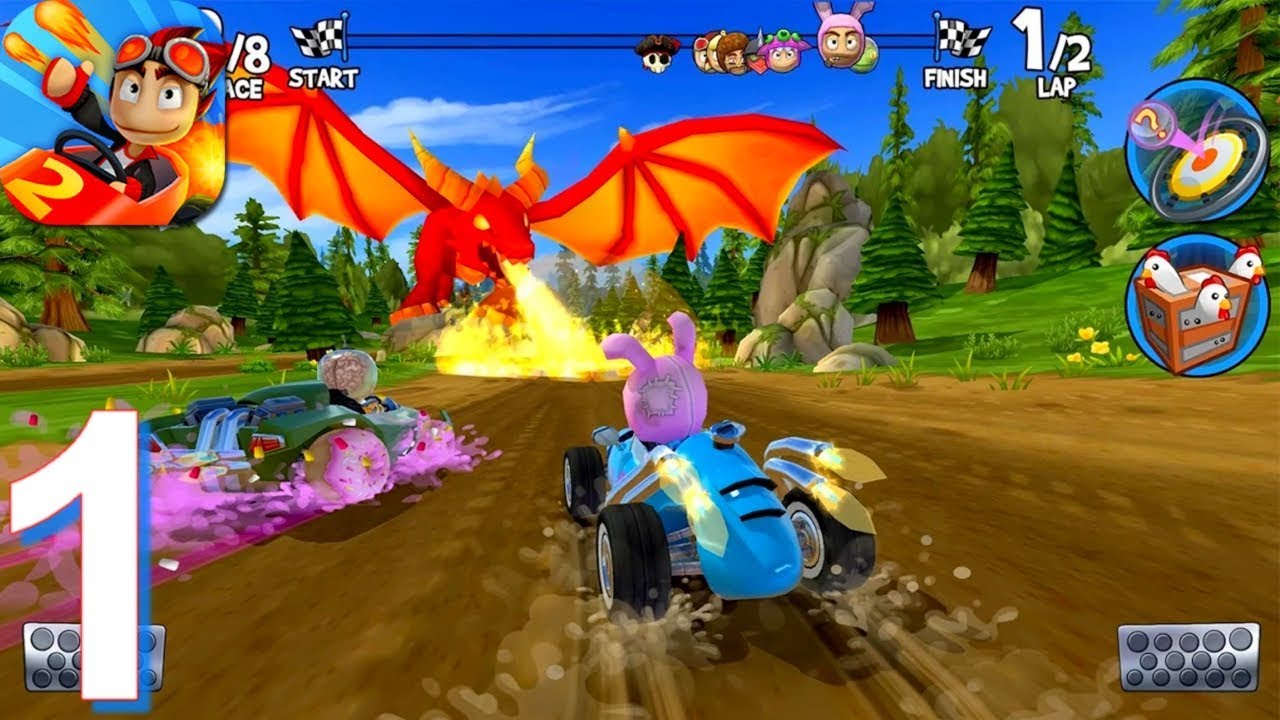 Beach Buggy Racing 2 Walkthrough Part 1 - Android iOS Gameplay HD