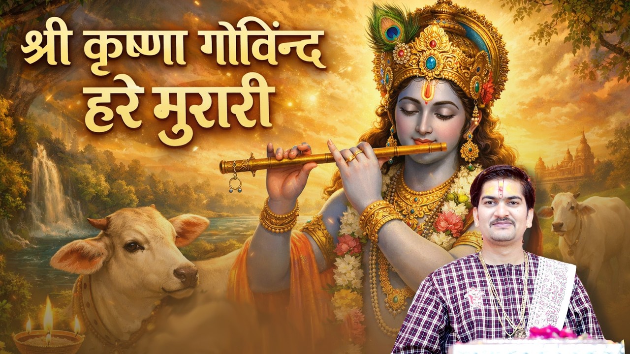श्री कृष्ण गोविंद हरे मुरारी || Shri Amit Krishna Shastri Ji ||