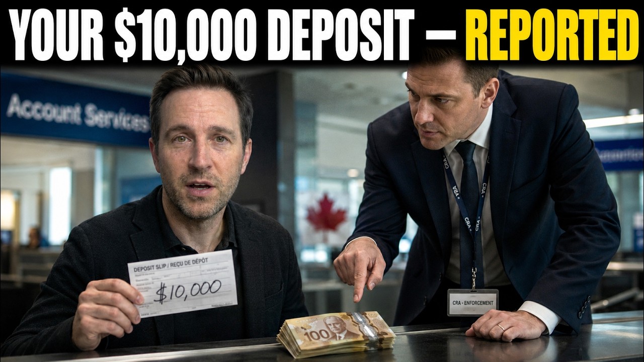 The CRA Gets a Report Every Time You Deposit This Much Cash in Canada (2026)