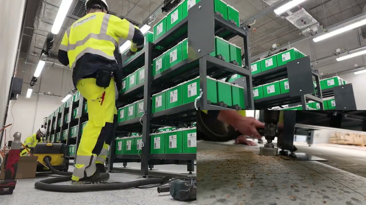 Behind the scenes: How the installation of 2,196 blocks of grid | Xtreme VR went