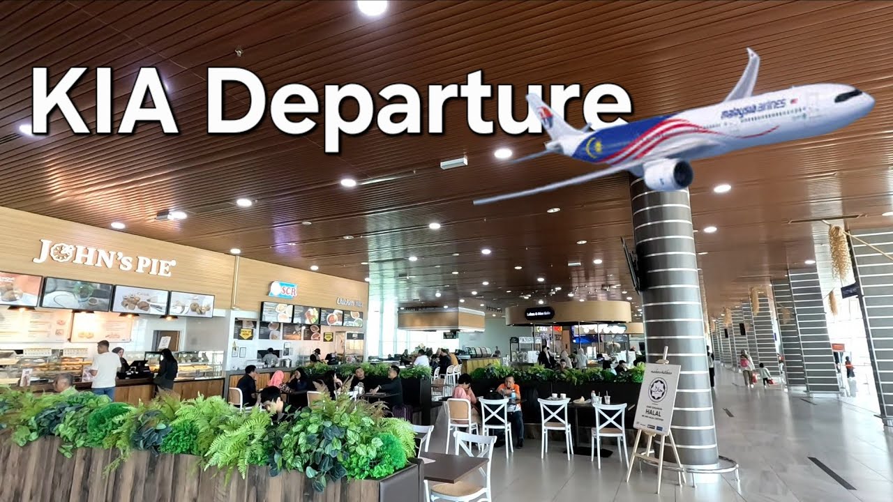 KUCHING AIRPORT BALAI PERLEPASAN DEPARTURE HALL✈️SARAWAK UPDATE‼️