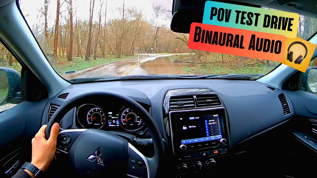 2026 Mitsubishi Outlander Sport small SUV POV Drive (Binaural 3D Audio)
