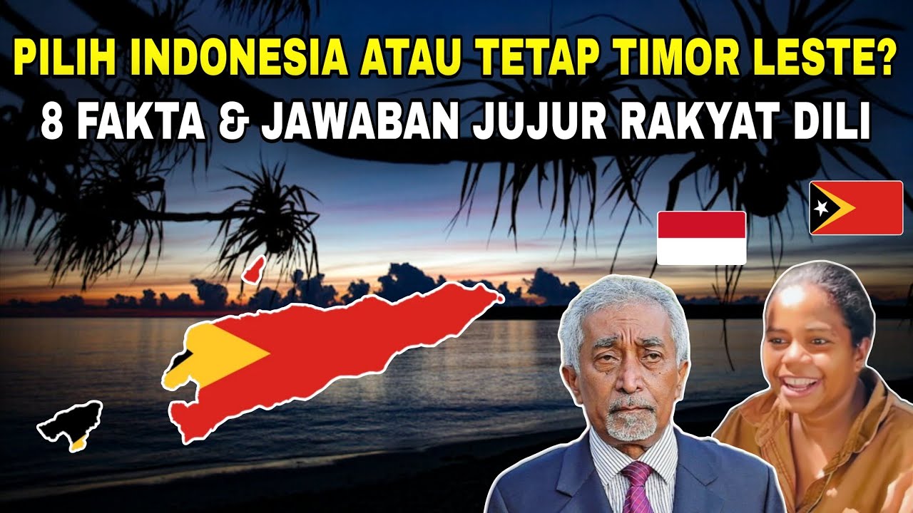 Pilih INDONESIA atau tetap TIMOR LESTE? Jawaban jujur rakyat DILI & 8 FAKTA TERUNGKAP‼️