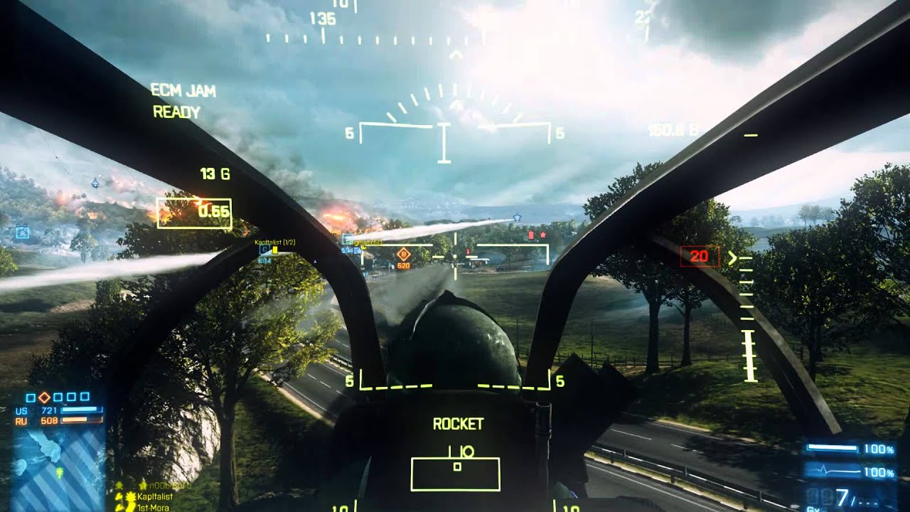 [Part 1] Battlefield 3 - AH1Z Viper Gameplay