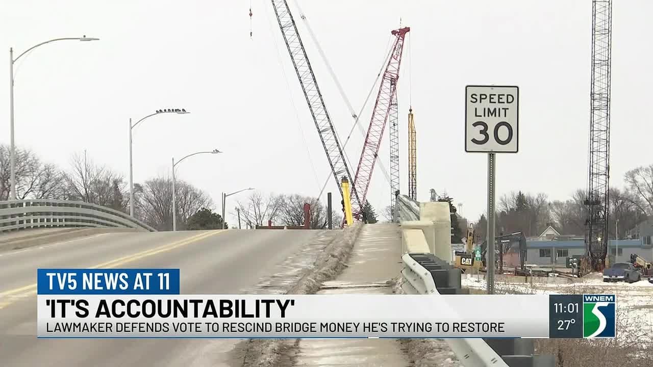 Lawmaker defends vote to rescind bridge money he's trying to restore