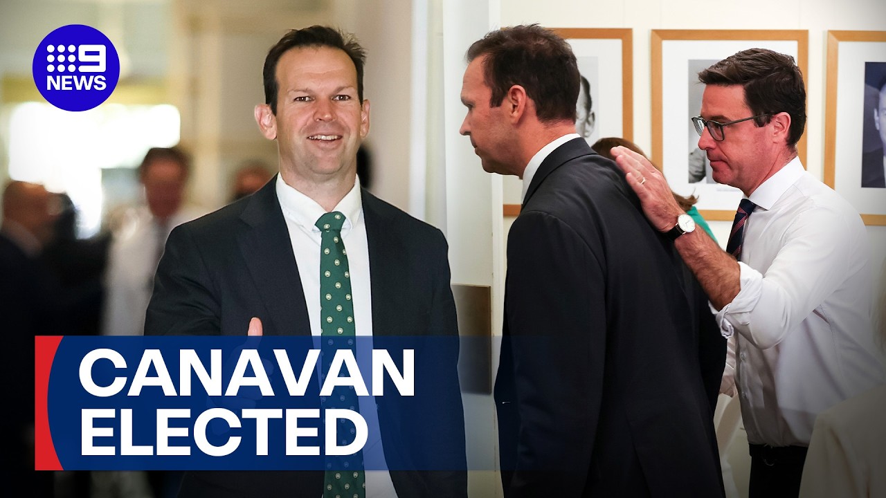 Matt Canavan wins vote to become new Nationals Leader | 9 News Australia