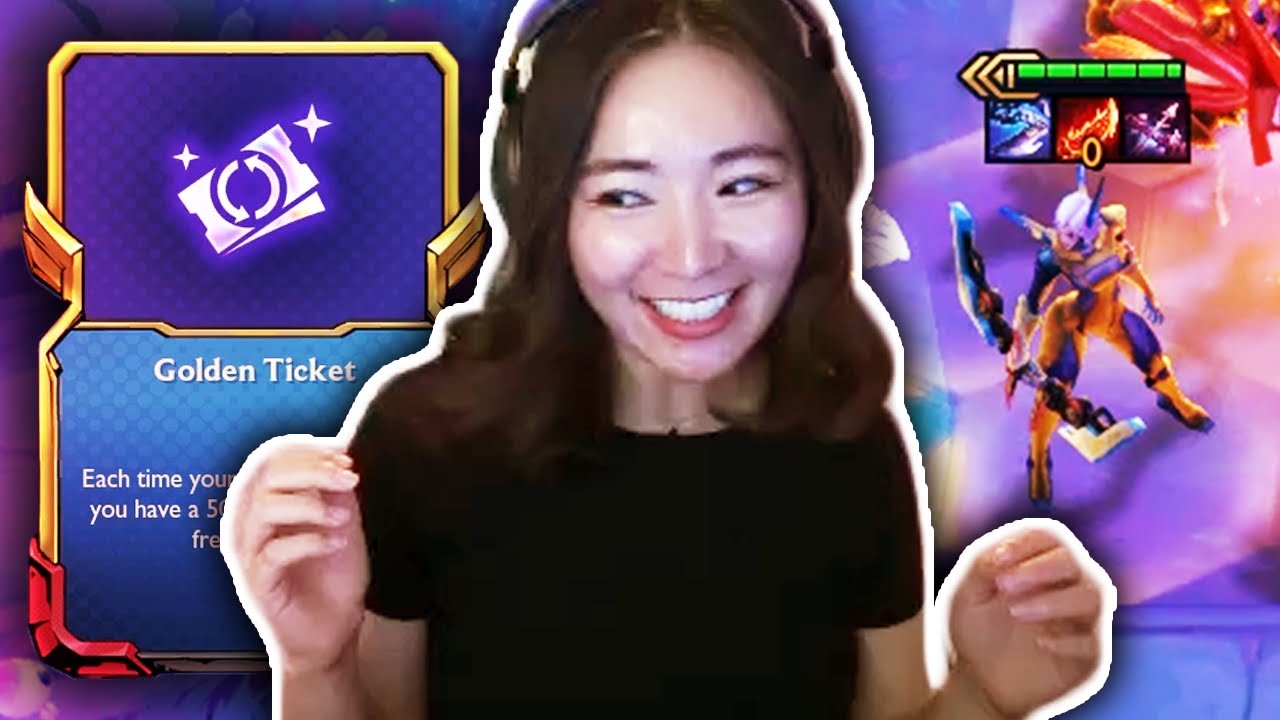 REROLLING SUPERS with GOLDEN TICKET! ⭐⭐⭐ | TFT SET 8 PBE