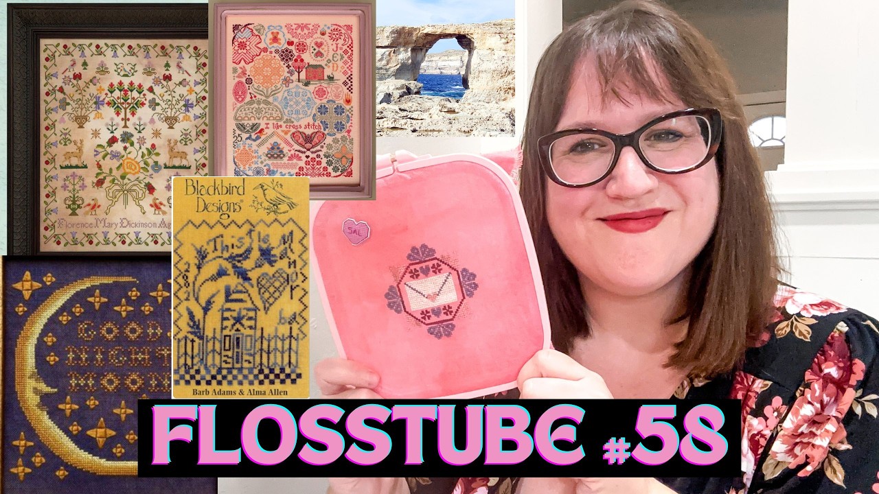 Flosstube 58: Galentine's Stitching