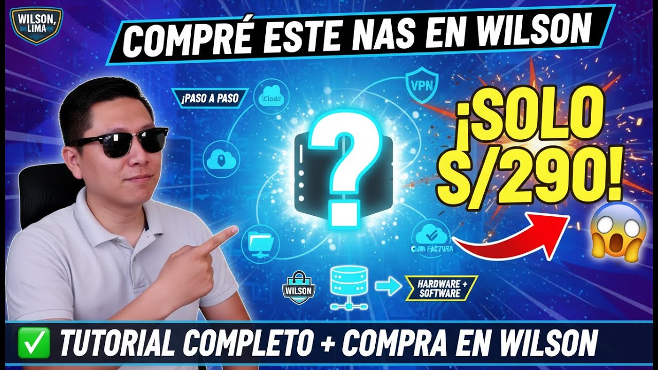 Armé un NAS Casero por S/290 en Wilson | Tutorial Completo con VPN, Nube y Servidor (OMV)