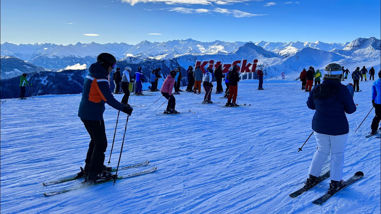 Skifahren in Kitzbühel | Tirol, Österreich