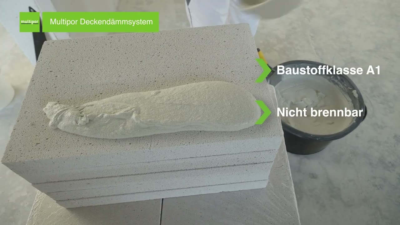 Multipor Deckendämmsystem | Effiziente und sichere Deckendämmung mit Multipor