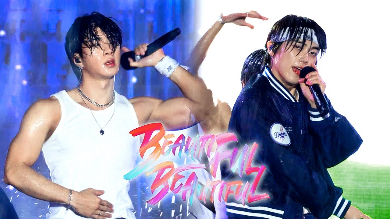 [4K] 250613 온앤오프 여수 My K festa Beautiful Beautiful 와이엇 & 민균 직캠 ONF WYATT & MINKYUN FOCUS fancam