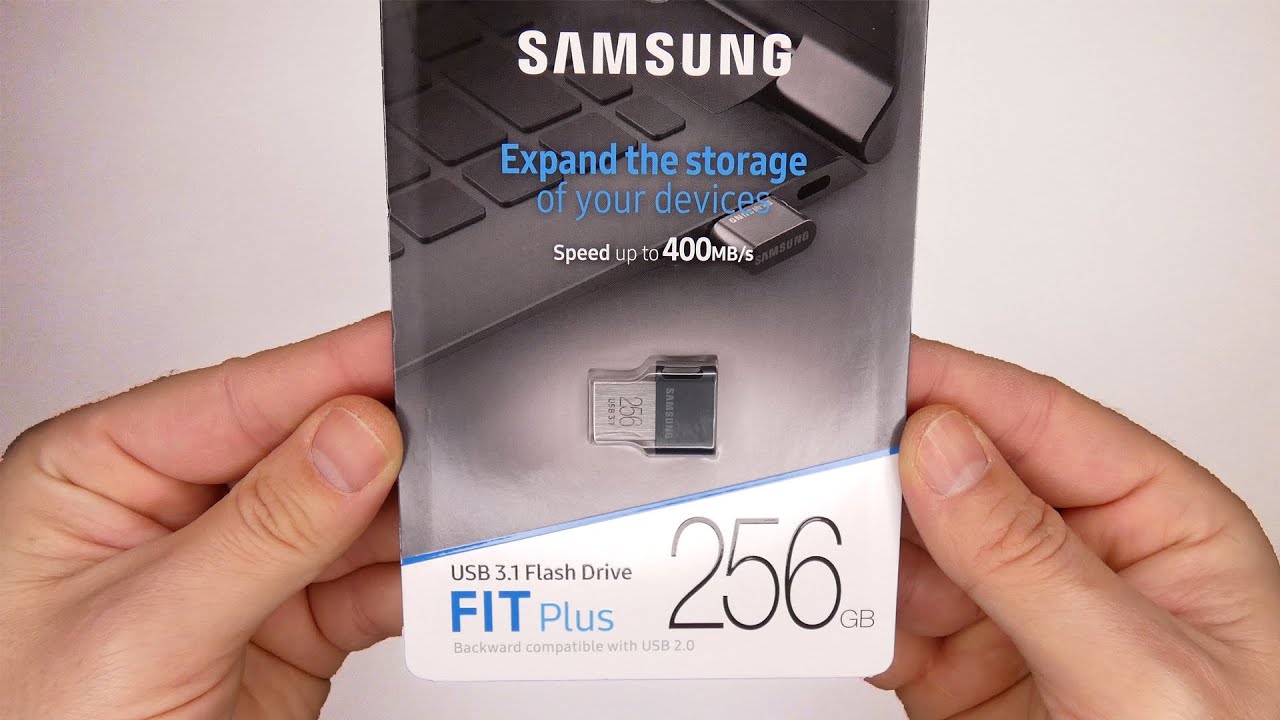 Samsung Fit Plus 256GB, USB-A 3.1 (MUF-256AB/APC) Black - Unboxing/Benchmark