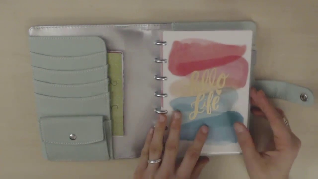 Mini Happy Planner 'Hello Life' (with Discagenda cover)!