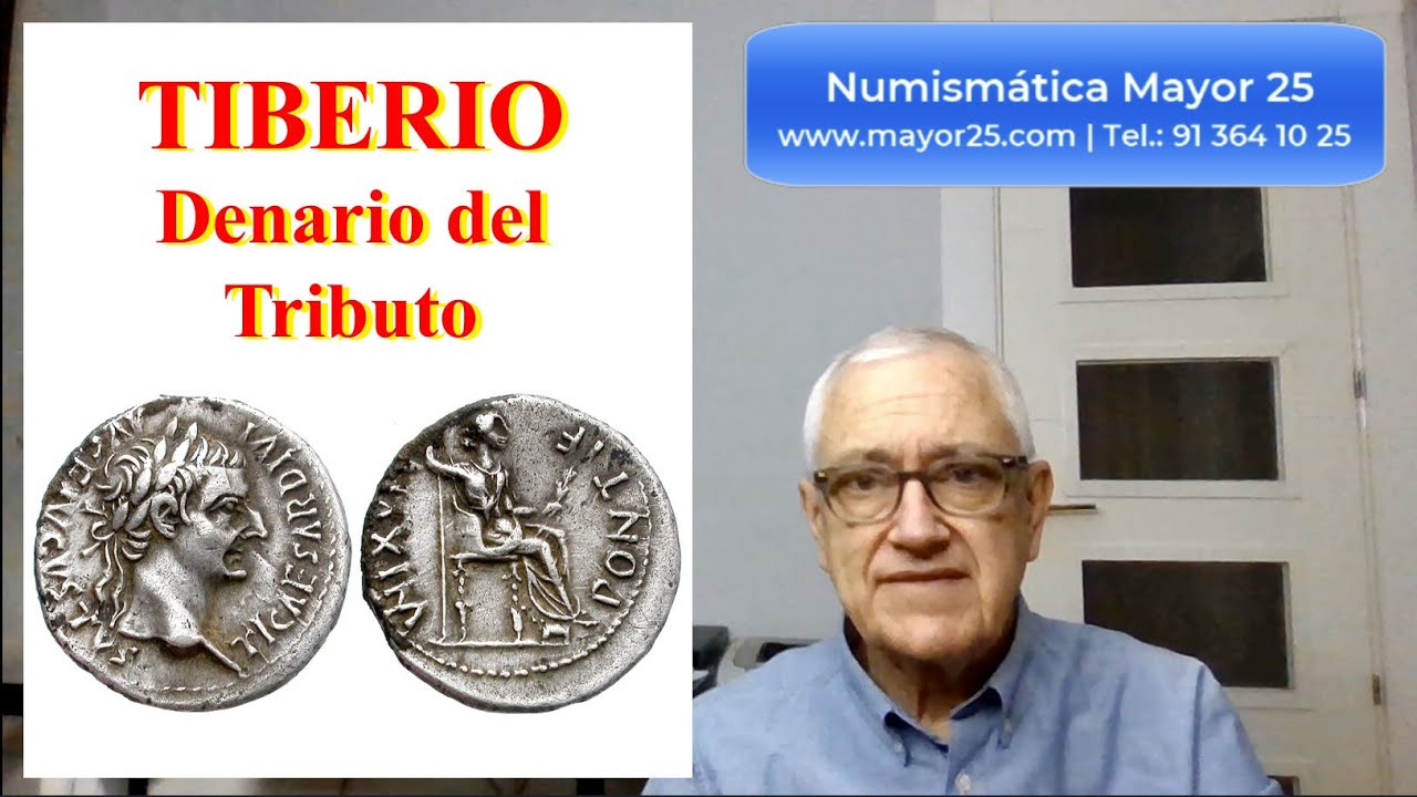 DENARIO DE TIBERIO (DENARIO BÍBLICO O DEL TRIBUTO)