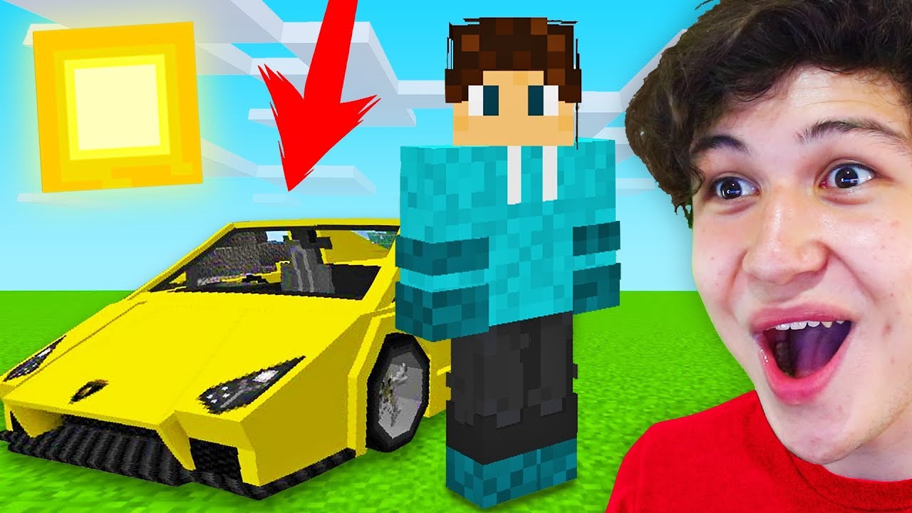 MINECRAFT pero JUEGO con COCHES! Minecraft Mods