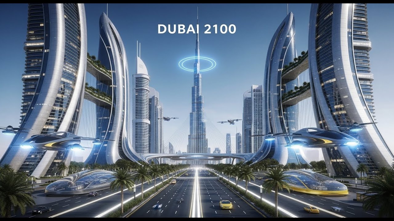 Dubai 2100: Flying Cars, AI Robots & The City of the Future