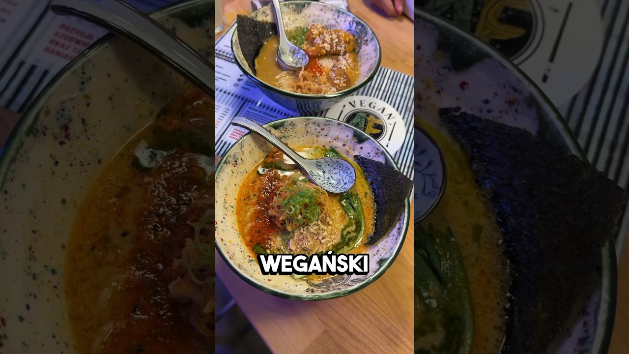 Pierwszy wegański ramen bar we Wrocławiu - Vegan Ramen AF Wrocław #wroclaw