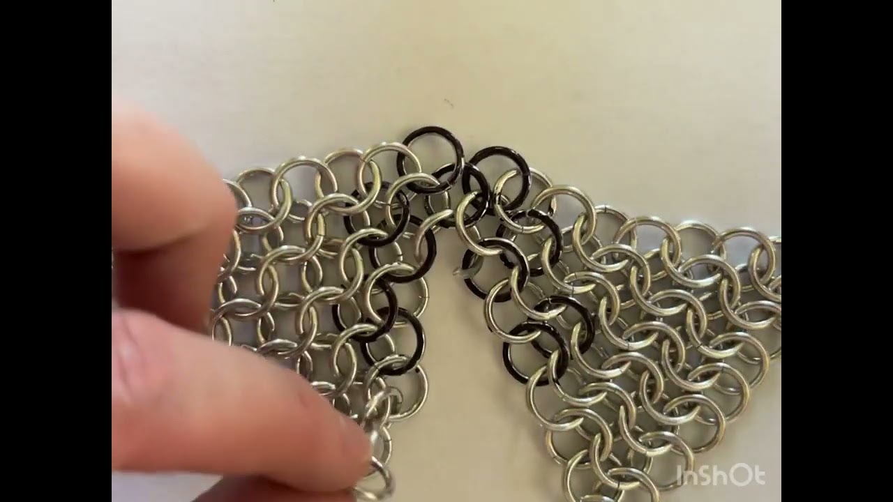 Connecting chainmail triangles