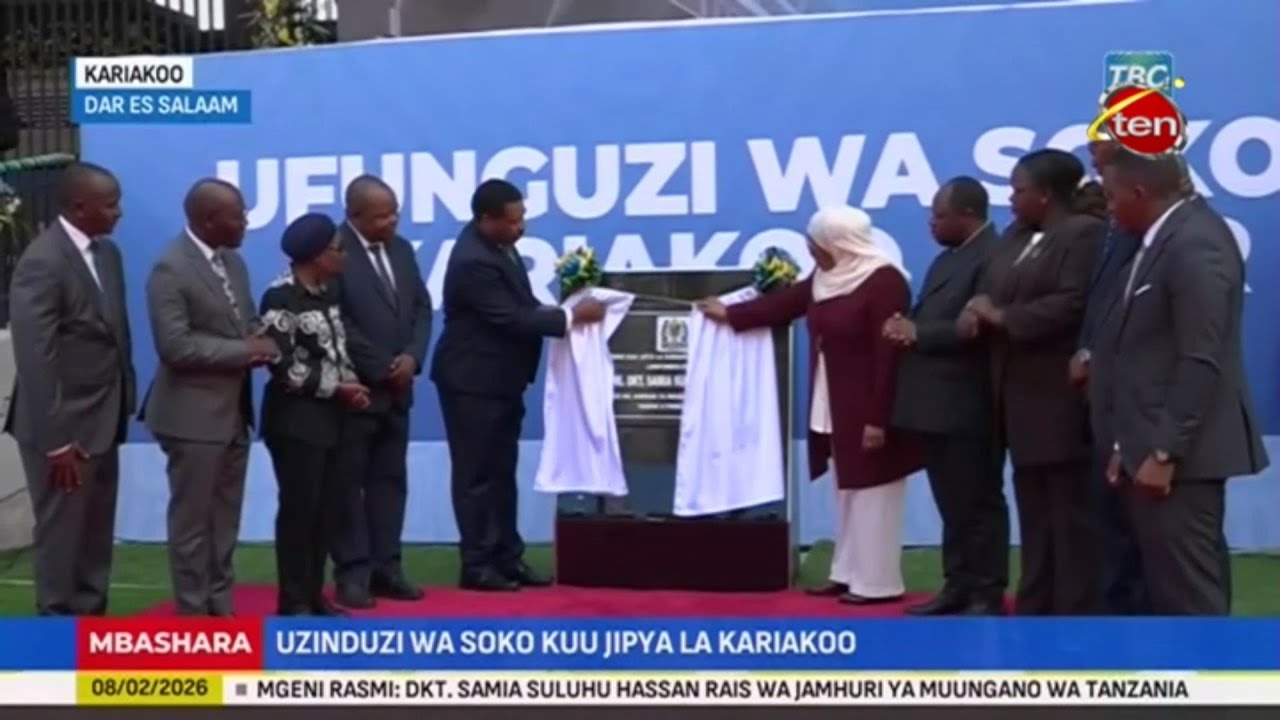 🔴#LIVE: UZINDUZI WA SOKO KUU JIPYA LA KARIAKOO
