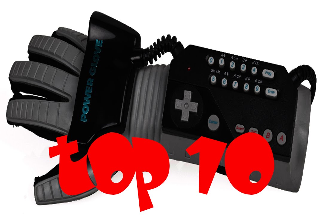 top 10 controles raros y extra&ntilde;os de los videojuegos (GAR SR)