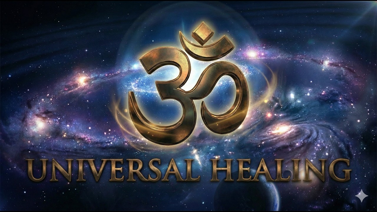 UNIVERSAL OM: 136.1 Hz Golden Healing Frequency | 432 Hz Seamless Loop | Deep DNA Repai