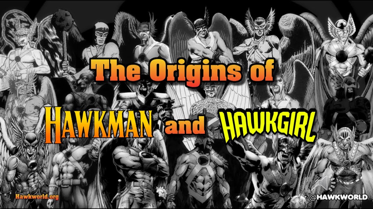 The Origins of Hawkman and Hawkgirl by Hawkworld.org