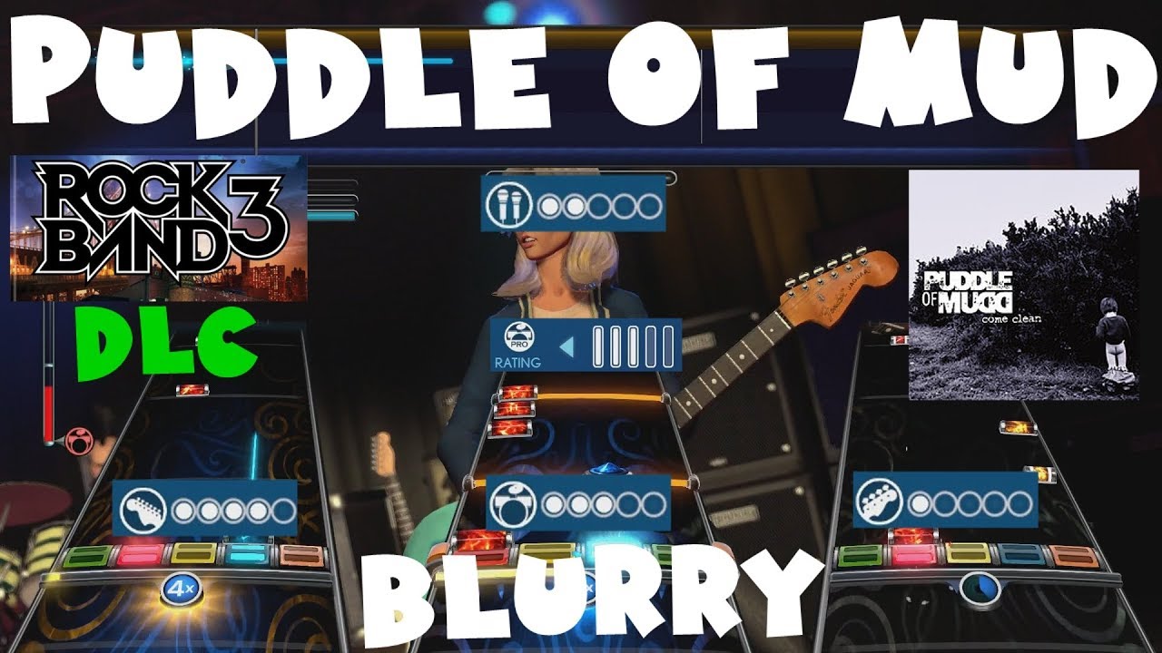 Puddle of Mudd - Blurry - Rock Band 3 DLC Expert Full Band (June 21st, 2011)