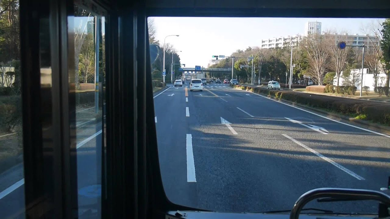 【前面展望】土浦駅～つくばセンター～筑波大学中央【関東鉄道バス】