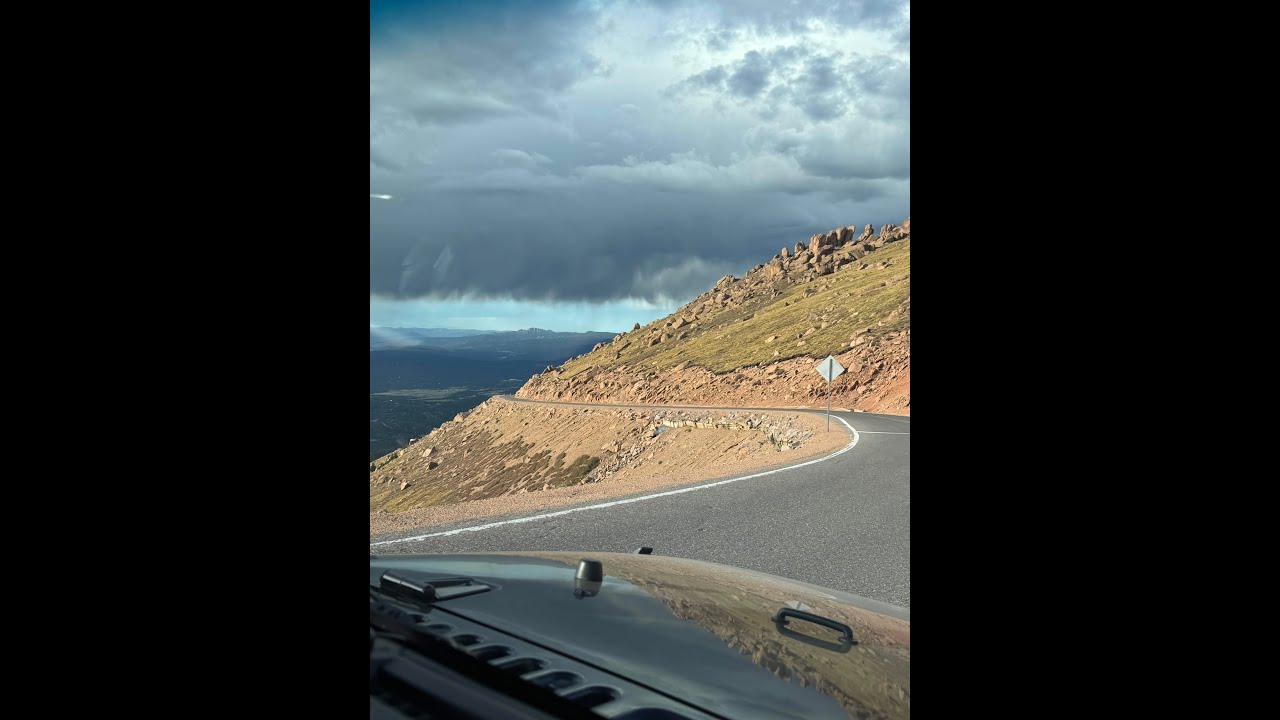 This Drive Takes you over 14,000 Feet Above Sea Level (Pikes Peak)