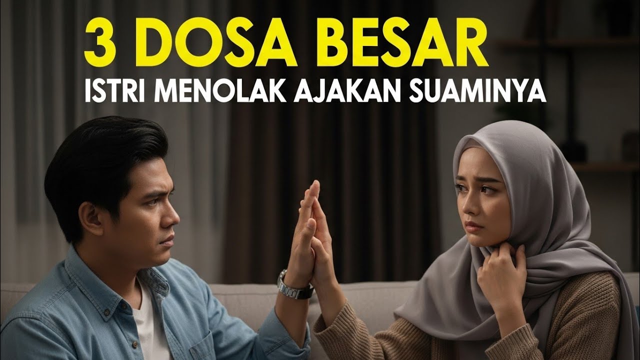 3 dosa besar istri menolak ajakan suami | para istri hindari ini