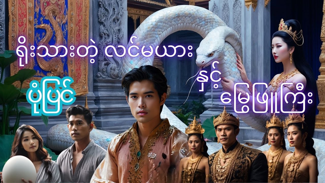 ရိုးသားတဲ့ လင်မယားနဲ မြွေဖြူကြီး ပုံပြင်