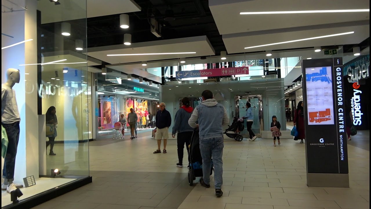 Grosvenor Shopping Centre Northampton - [4K]