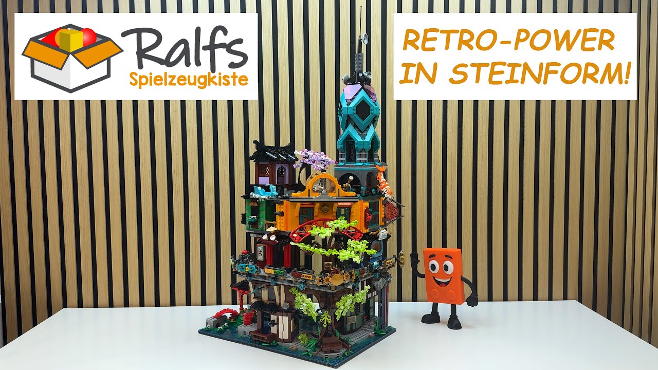 LEGO Ninjago 71741 – Die Gärten von NINJAGO City im Review | Riesiges Modular-Highlight